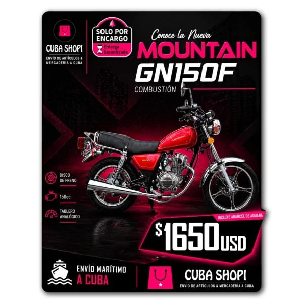 Moto A Combustión MOUNTAIN GN150F