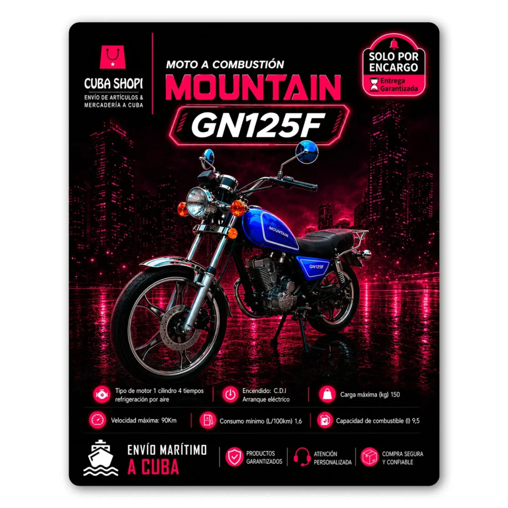 Moto A Combustión MOUNTAIN GN125F