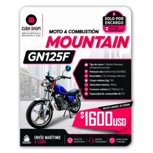 Moto A Combustión MOUNTAIN GN125F