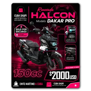Moto A Combustión HALCON Dakar Pro 150 CC