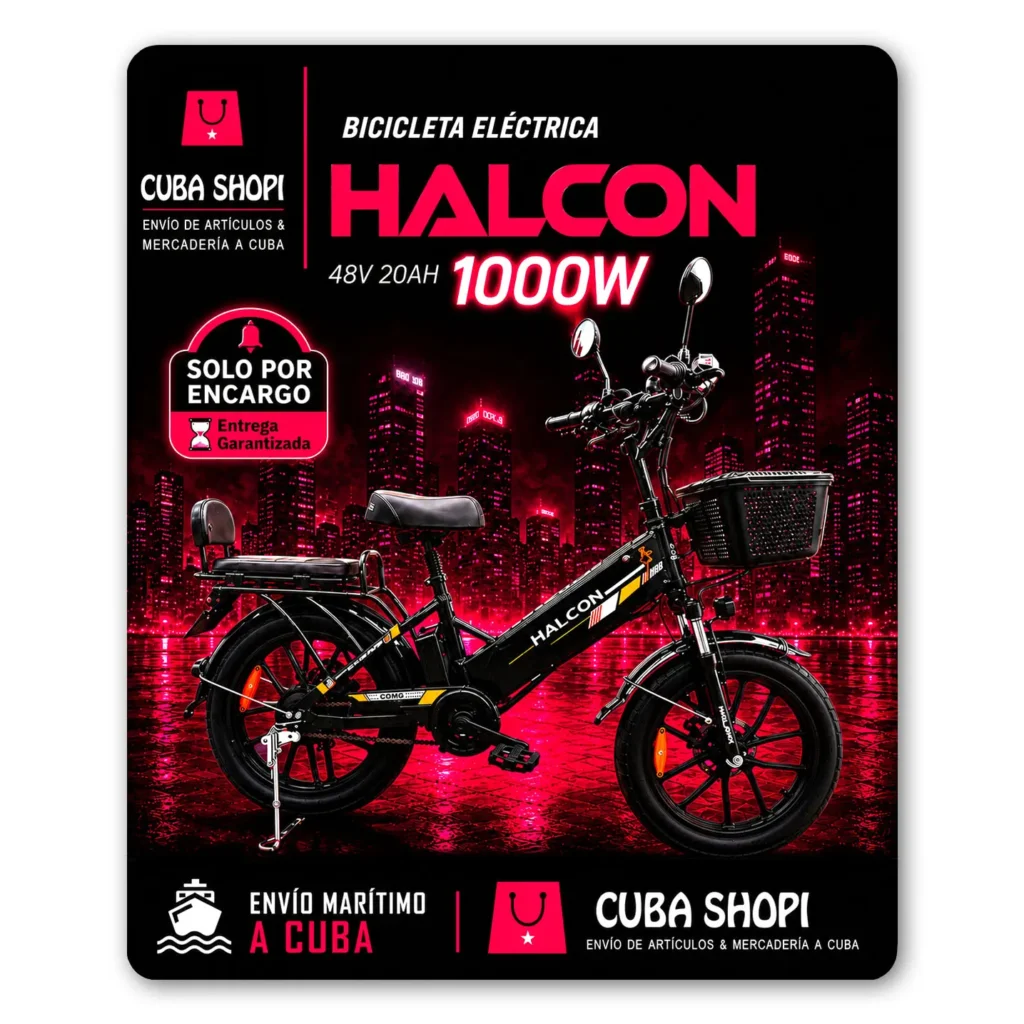 Bicicleta Eléctrica HALCON 48V 20AH
