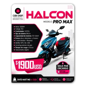 Moto Eléctrica HALCON Pro Max 72V55AH