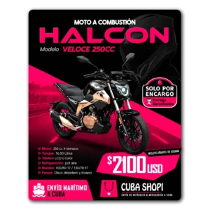 Moto A Combustión HALCON Veloce 250 CC