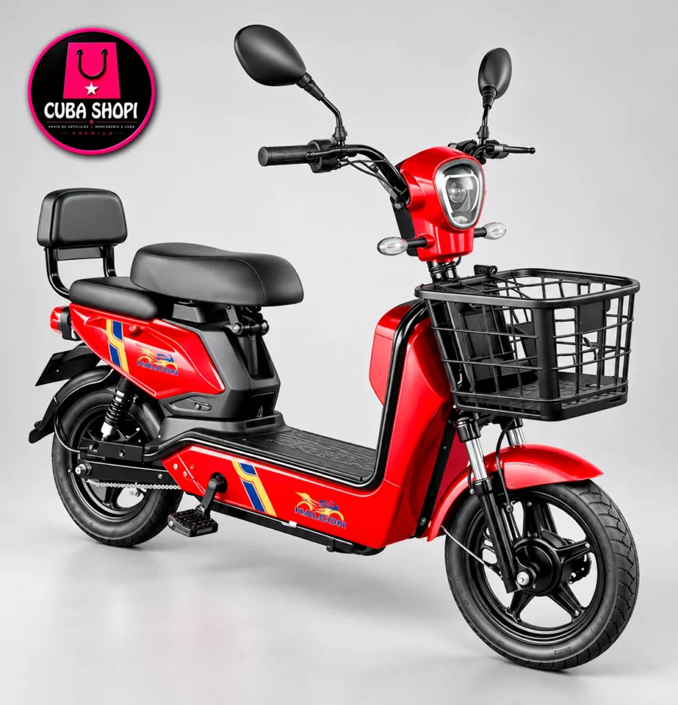 Bicicleta Eléctrica de Batería de Gel HALCON 48V 12AH