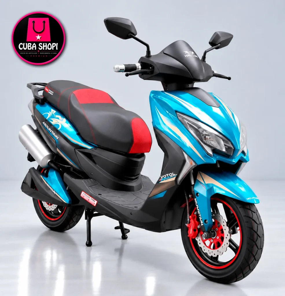 Moto Eléctrica HALCON Pro Max 72V 55AH
