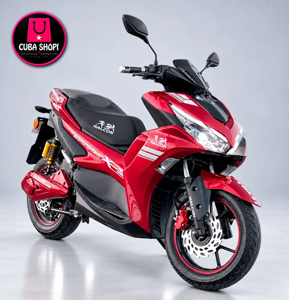 Moto Eléctrica HALCON Shark X 72V 70AH