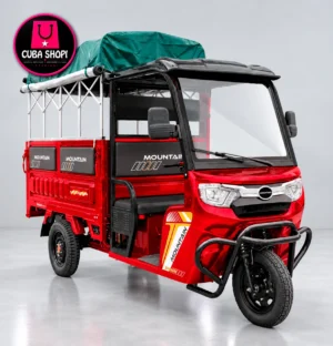 Tricimoto Eléctrica MOUNTAIN Batería de Litio 72V100AH